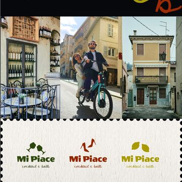 Лендинг для бара Mi Piace (создано в рамках обучения)