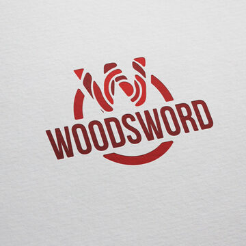 Концепт лого Woodsword