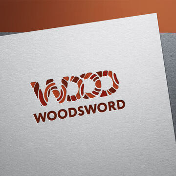 Концепт лого Woodsword