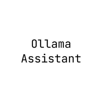 Ollama Assistant &mdash; AI-помощник для VSCode