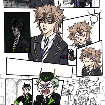 Пример страницы для комикса