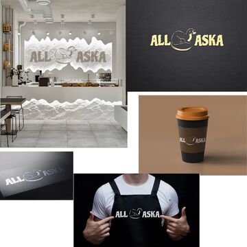 Логотип кафе Аляска