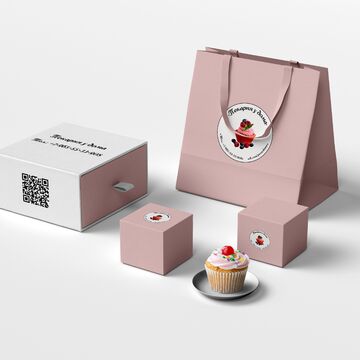 Наклейка для кондитерской