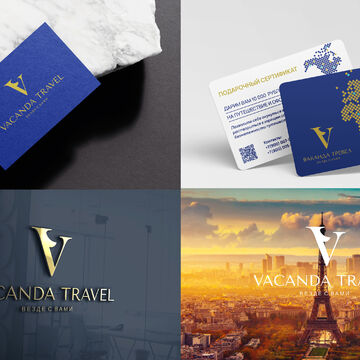 ЛОГОТИП И ФС ДЛЯ ТУР КОМПАНИИ