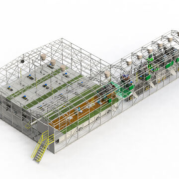 Циркуляционная система с каркасом