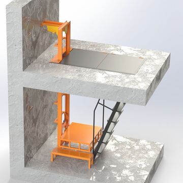 Подъемник в гараж