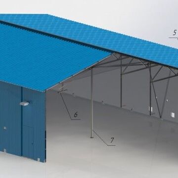 Каркас укрытия