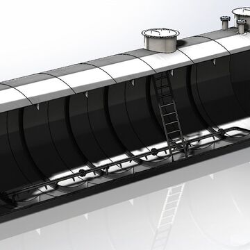 Емкость подземная 100 м3