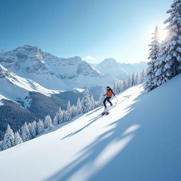 Снежный спуск