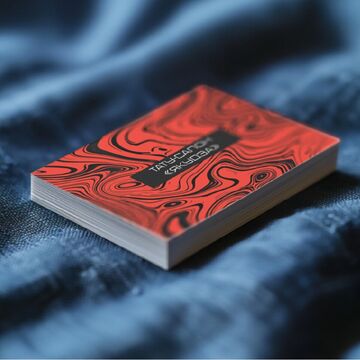 Мокап визитки бренда