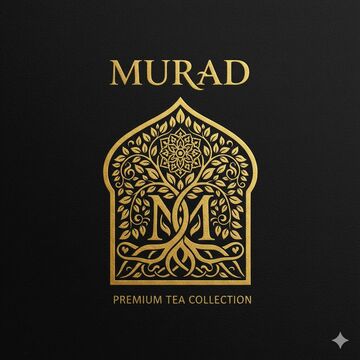 Генерация в ИИ Логотип чая