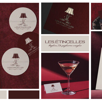 Логотип проект встреч "Les Etincelles"