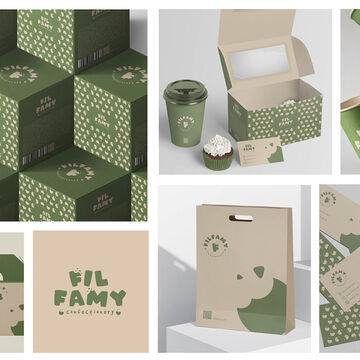 Фирменный стиль для "Filfamy"