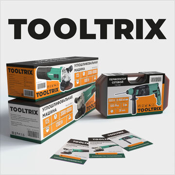 TOOLTRIX &mdash; дизайн упаковки и инструкций для электроинструмента