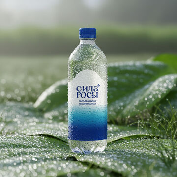 Дизайн этикетки питьевой воды &laquo;Сила Росы&raquo;
