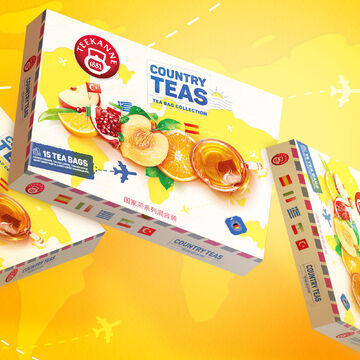 дизайн упаковки, коллекция чая