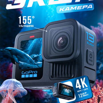 Инфографика ЭКШН камеры