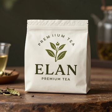 Логотип чая ELAN