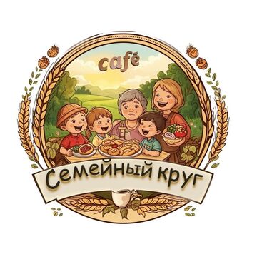 Логотип для семейного кафе