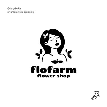 Flower shop | Logo Design