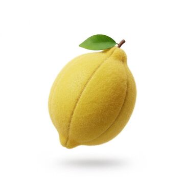 Лимон 3д формат мягкий