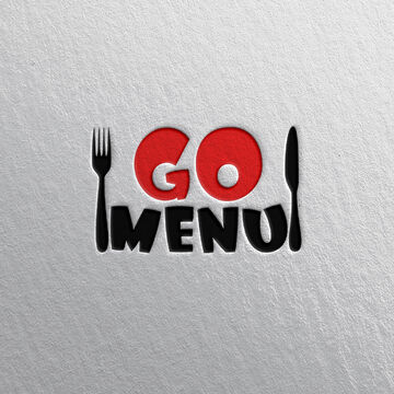 Логотип  для сервиса &ndash; онлайн меню для ресторанов.