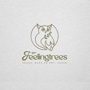Логотип для бренда сумок ручной работы Feelingtrees.