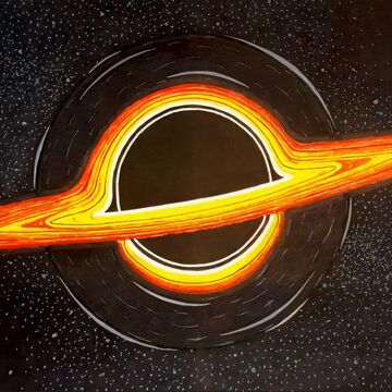 Моя картина от руки - Бархатная тьма