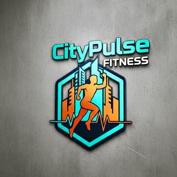 Логотип для фитнес-центра &ldquo;CityPulse&rdquo;