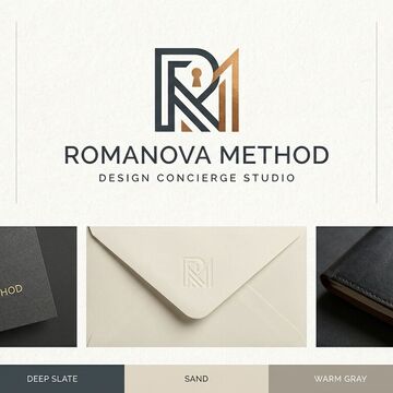 Логотип для архитектурного бюро Анны Романовой