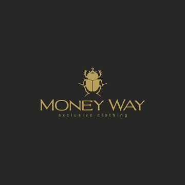 Логотип для эксклюзивной одежды "Money Way"