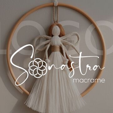 Дизайн логотипа для бренда макраме