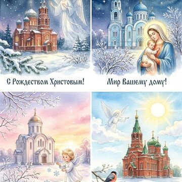 Дизайн открыток на основе реальных объектов