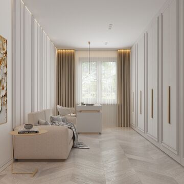 гостиная-кабинет