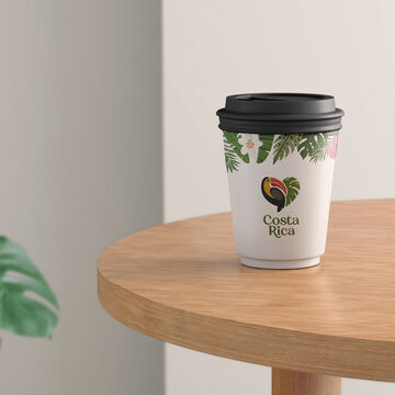 Логотип для кофейни "Costa Rica"