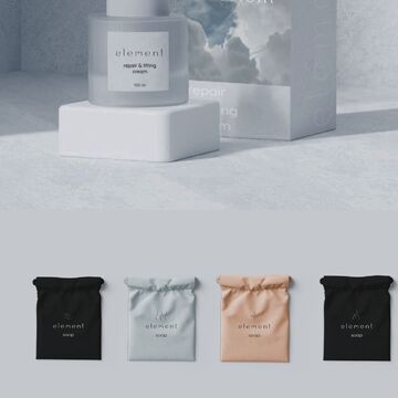 Айдентика для брента натуральной уходовой косметики