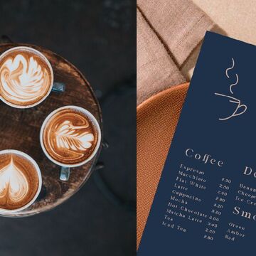 Айдентика для кафе Ravi