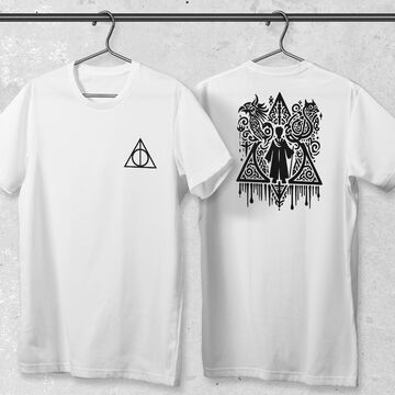 Дизайн футболки в стиле Гарри Поттера
