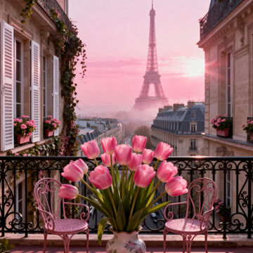 Цветы - создано с помощью программ