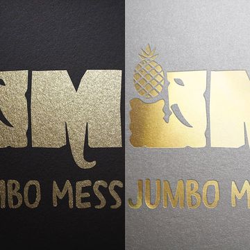 Лого Сети магазинов свежих фруктов в Индии JUMBO MESS