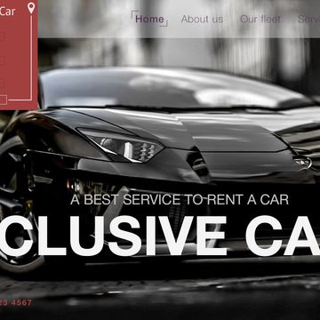 Редизайн сайта для аренды машин