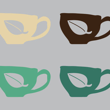 tea cups: illustration