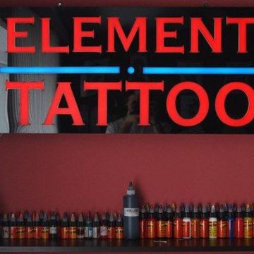 Рразработка фирменного стиля для студии тату
