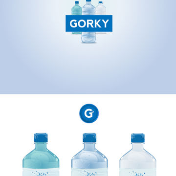 Разработка логотипа и упаковки GORKY