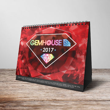Календарь-2017 для ювелирного салона GEMHOUSE