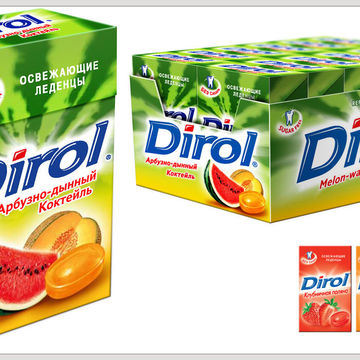 Dirol Drops Melon-WaterMelon