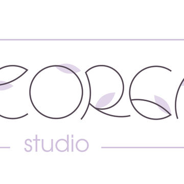 Логотип для компании флористики Георгин студио