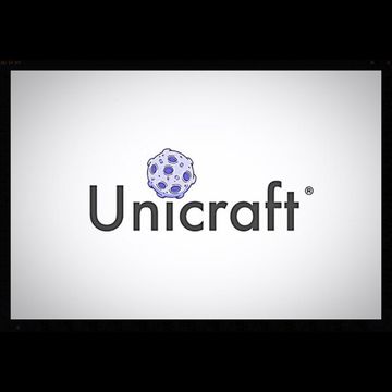 Университетская работа. Логотип для студии видеоигр &quot;Unicraft&quot;