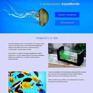 Главная страница AquaMode