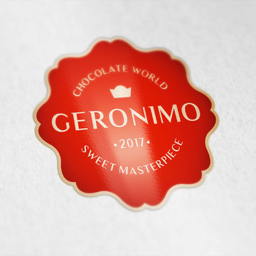 Лого для кондитерской фабрики GERONIMO